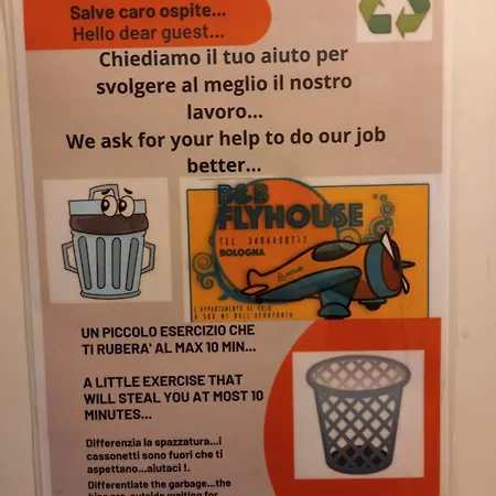 Appartement Fly House Bologna...un Al Volo