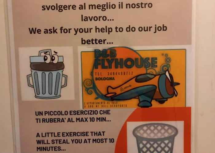 アパート Fly House Bologna...un Al Volo